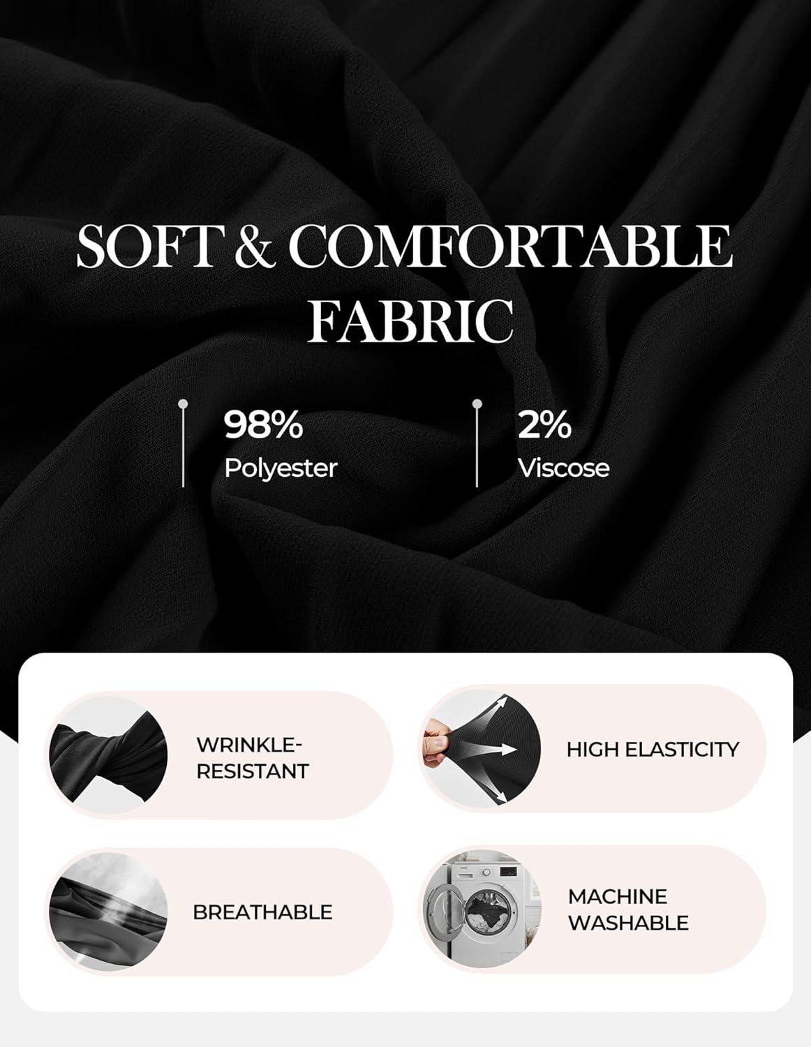 imageGRACE KARIN Women 2026 Summer Business Shirt DressShort Sleeve Collared Neck Button Midi DressesPleated Casual DressesBlack