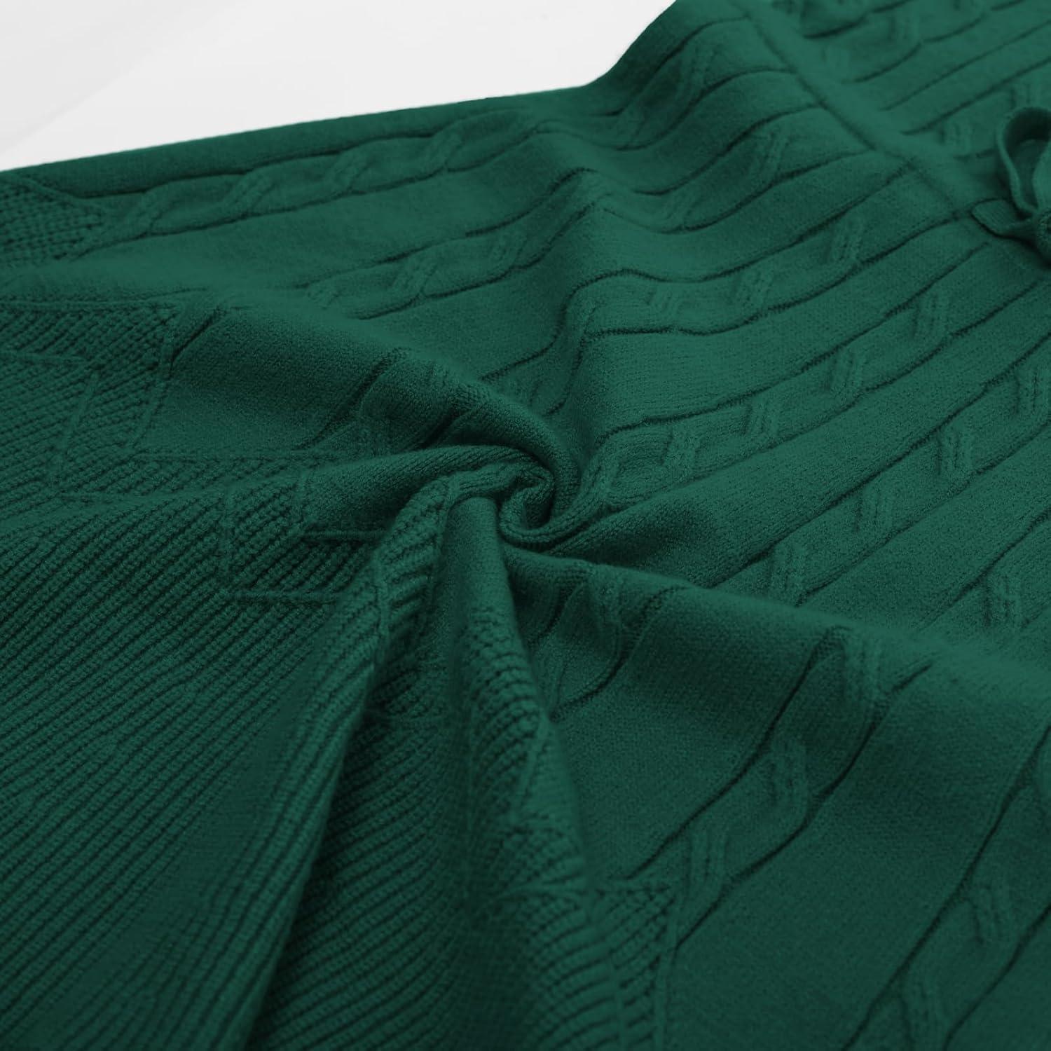imageGRACE KARIN Girls Fall Velvet Dress Long Sleeve Ruffle Sparkle Party Dress Size 512Green