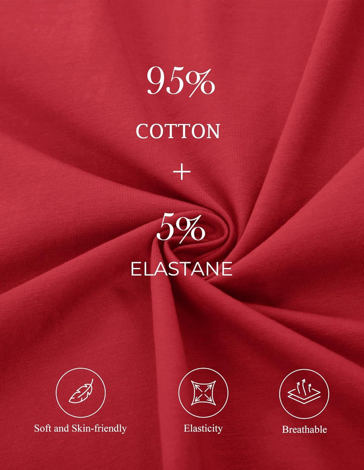 imageGRACE KARIN Women 34 Sleeve Cropped Blazer Lightweight Open Front Cotton Cardigan Jacket for Business Casual WorkBright Red