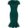 Dark Green-fishtail