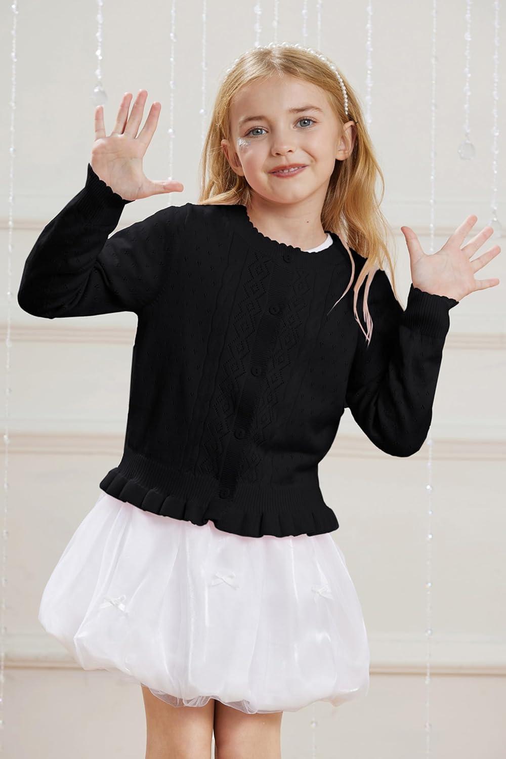 imageGRACE KARIN girls CrewneckBlack