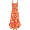 Orange Floral