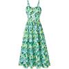 Green Yellow Floral