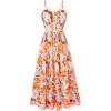 Orange Yellow Floral
