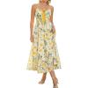 White Yellow Floral