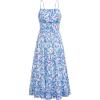 Blue Floral Bright