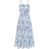 Blue White