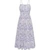 Blue White Floral