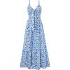 Blue Floral Print