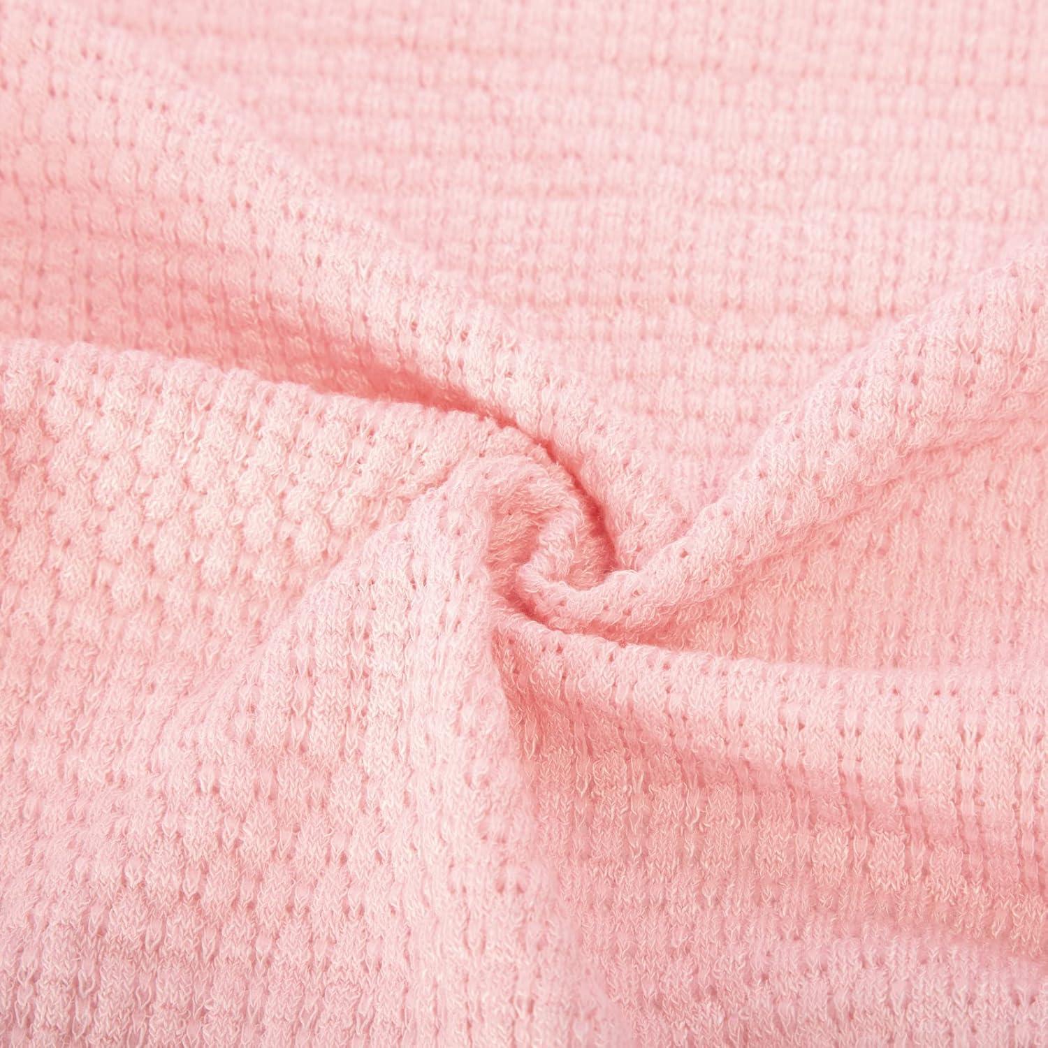 imageGRACE KARIN Womens 34 Sleeve Bolero Shrug Sweater 2026 Lightweight Open Front Cropped Cardigan Knit Shrugs for Dresses Light Pink XL