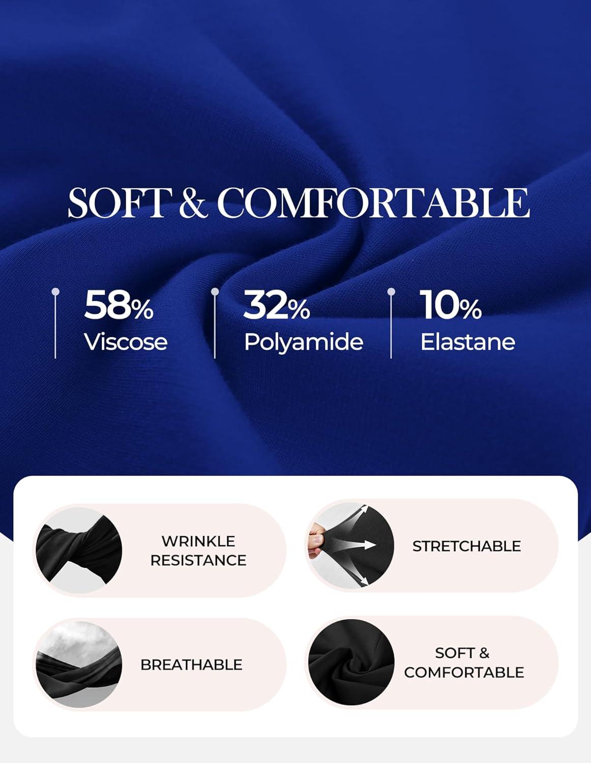 imageGRACE KARIN Womens Peplum Tops Dressy Casual2026 Summer Short Sleeve Work Blouses Business Shirts Fashion ClothesRoyal Blue