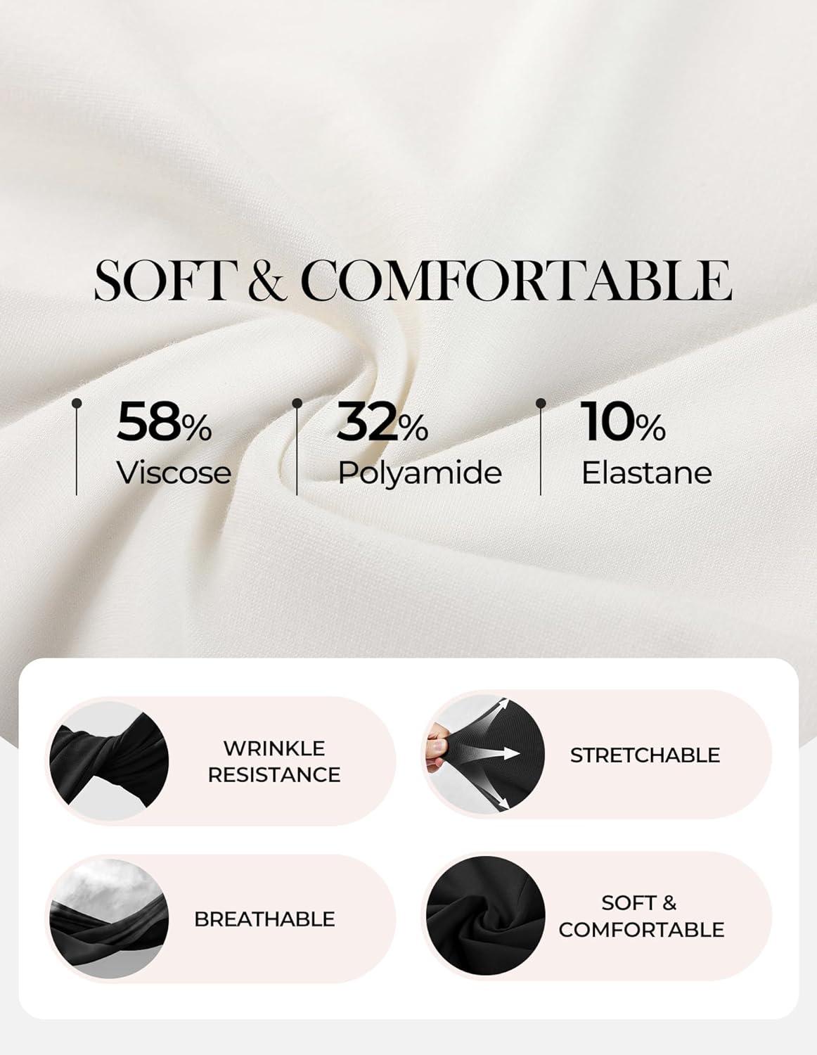 imageGRACE KARIN Womens Peplum Tops Dressy Casual2026 Summer Short Sleeve Work Blouses Business Shirts Fashion ClothesWhite