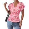 Pink Red Floral