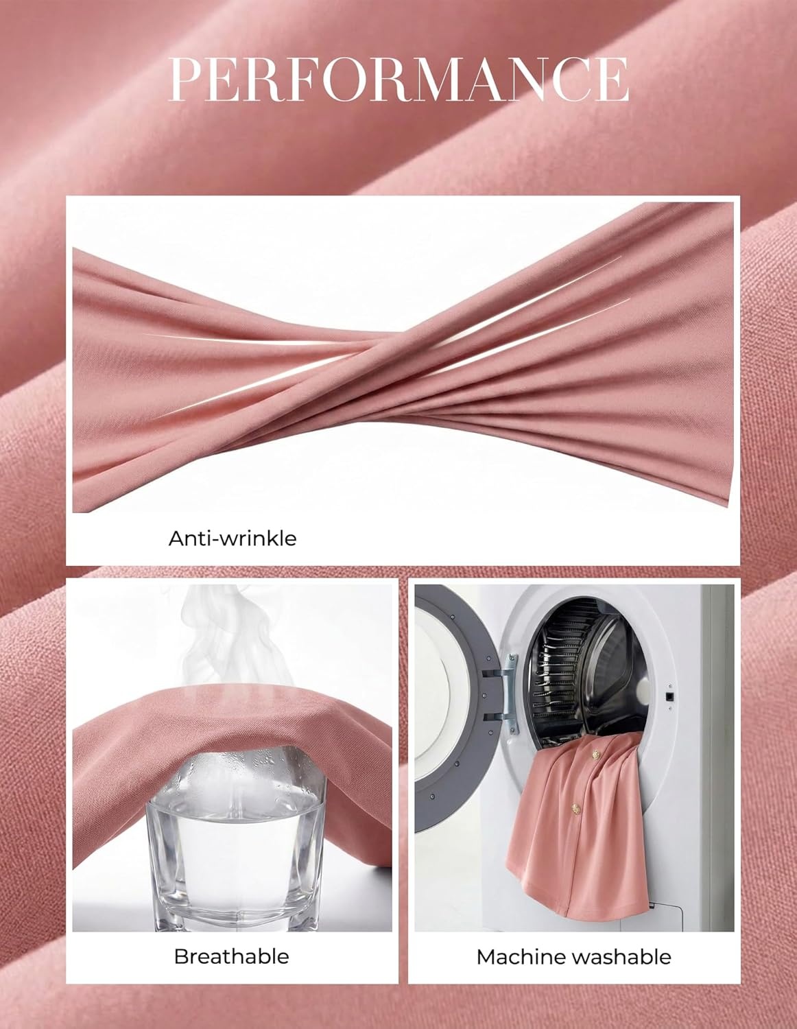 imageGRACE KARIN Work Dresses for Women 2026 Summer Sleeveless Bodycon Business Outfits Office Button Knee Length DressesPink