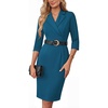 Deep Peacock Blue