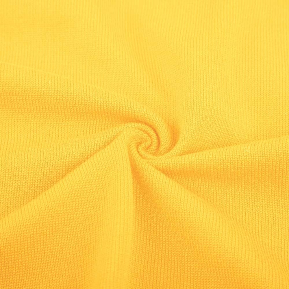 image:imageGRACE KARIN Womens 34 Sleeve Knit Cropped Cardigan Sweaters Lightweight Open Front Bolero Shrugs Sweater for DressYellow