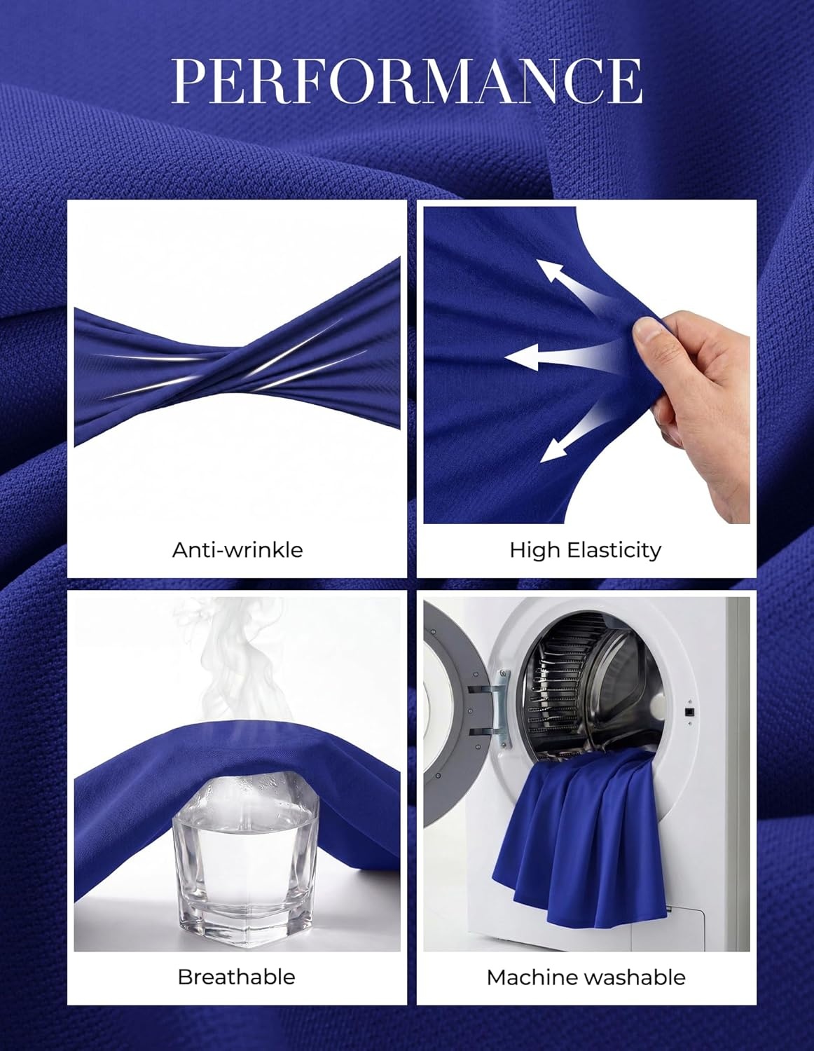 image:imageGRACE KARIN Womens Summer Work Dress 2026 Sleeveless Crewneck A Line Midi Dresses Flowy Business Dresses Outfits with PocketsRoyal Blue