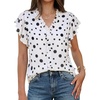 White Polka Dot