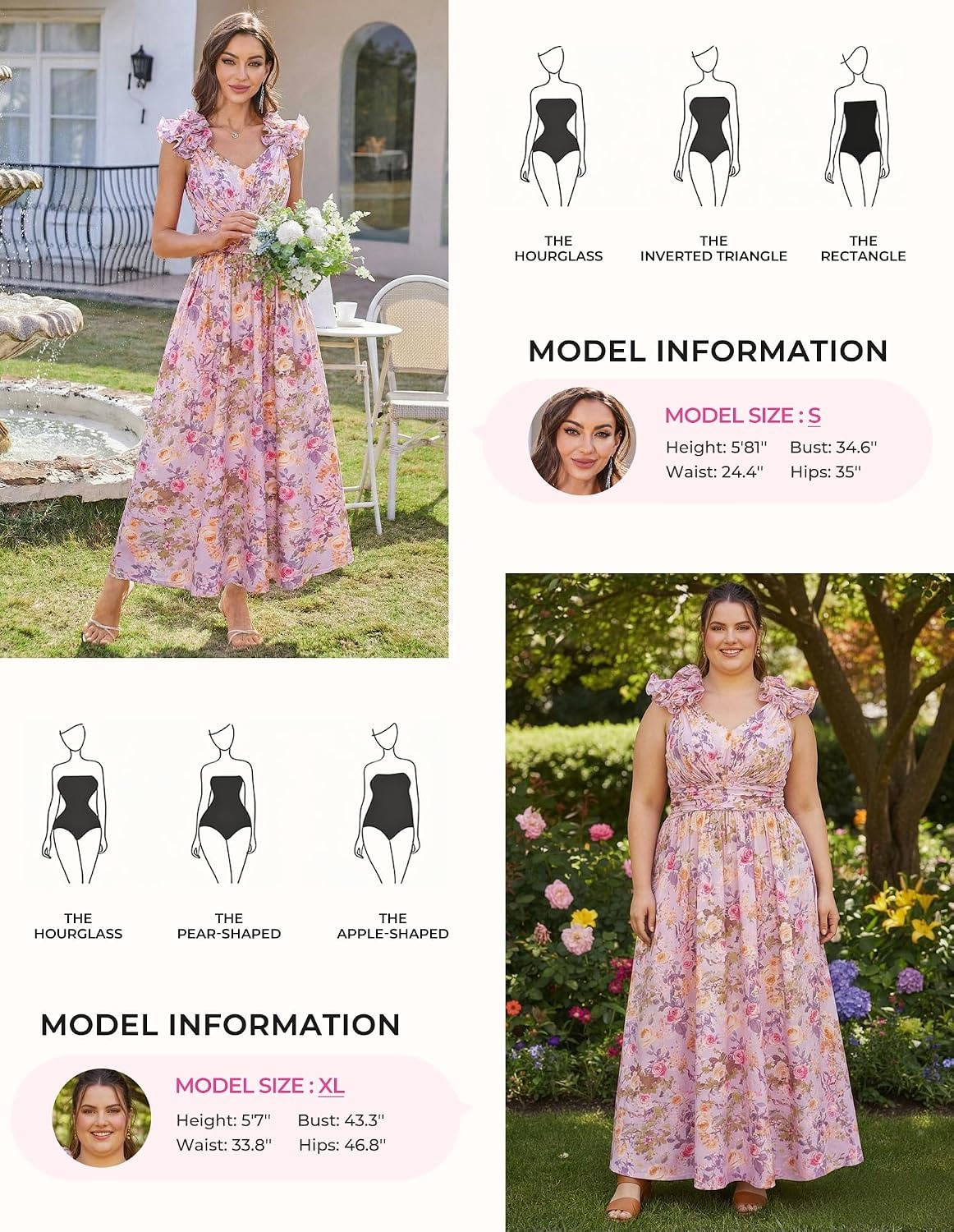 image:imageGRACE KARIN 2026 Womens Summer Floral Print Dress Sleeveless Casual Flowy Sundress A Line Ruffle Wedding Guest OutfitPurple Floral