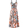 Black Orange Floral