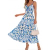 Blue Yellow Floral
