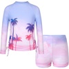 Blue-pink Gradient Coconut