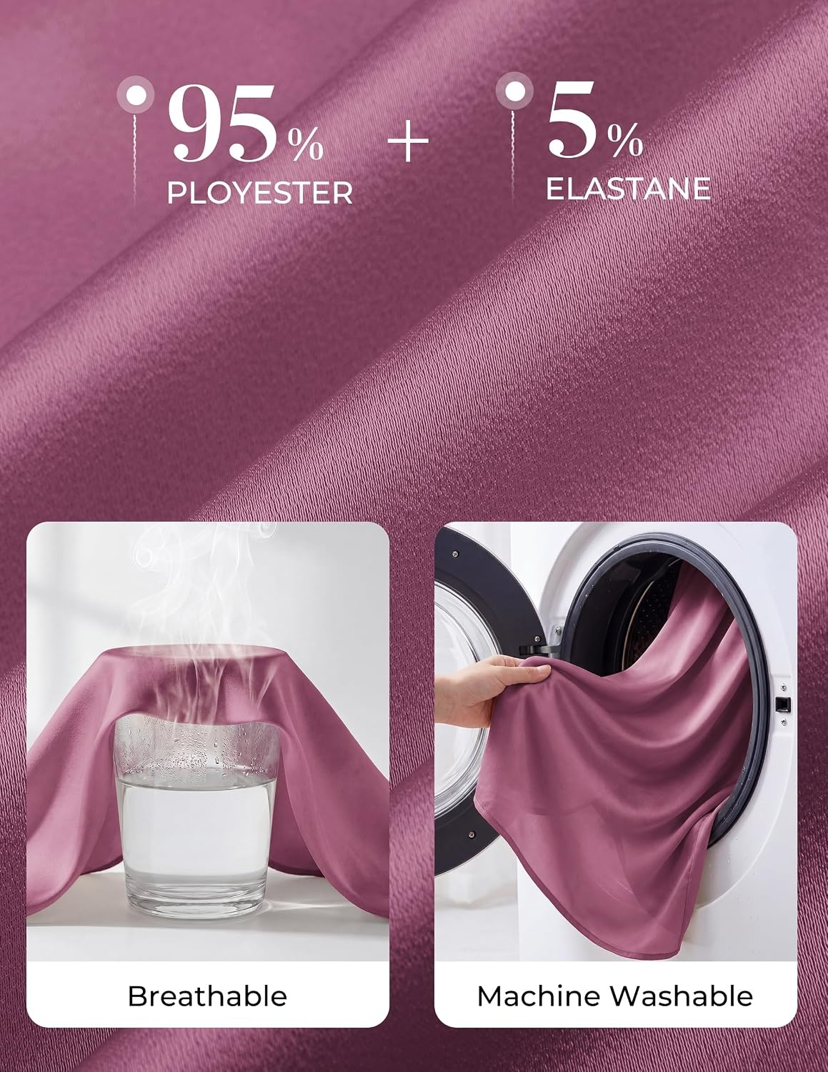 image:imageGRACE KARIN Womens Business Casual Tops Long Sleeve Work Satin Blouses Dressy V Neck Silk Shirts Fall Trendy OutfitsPurple