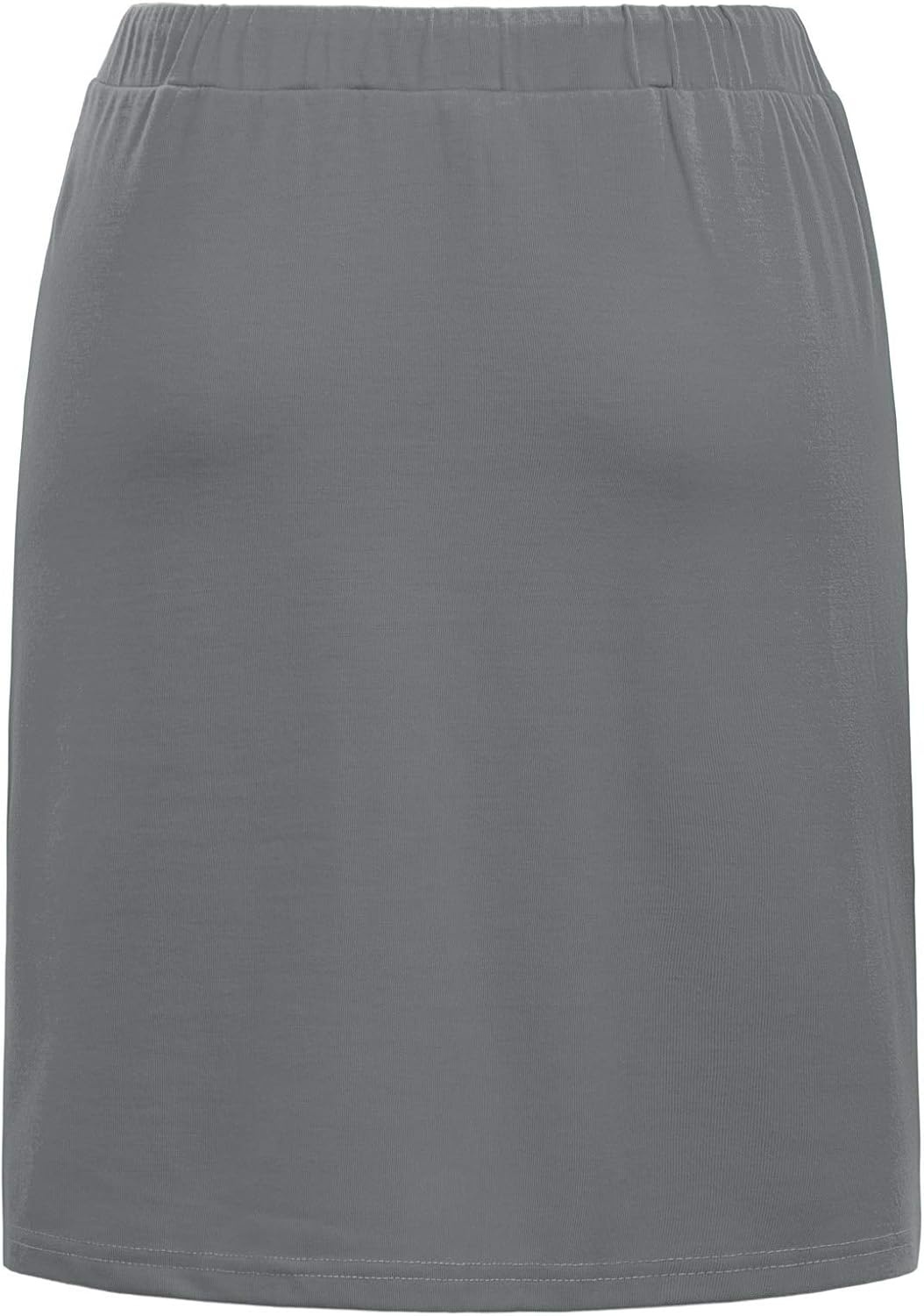 image:imageJACK SMITH Womens Stretchy Knee Length Skirts Athletic Skorts for Woman Drawstring Waist with Mesh Shorts PocketsGrey