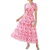 Floral Rose Red