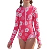 Pink White Floral