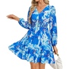Sky Blue Floral