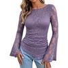 Dusty Purple Rose Lace