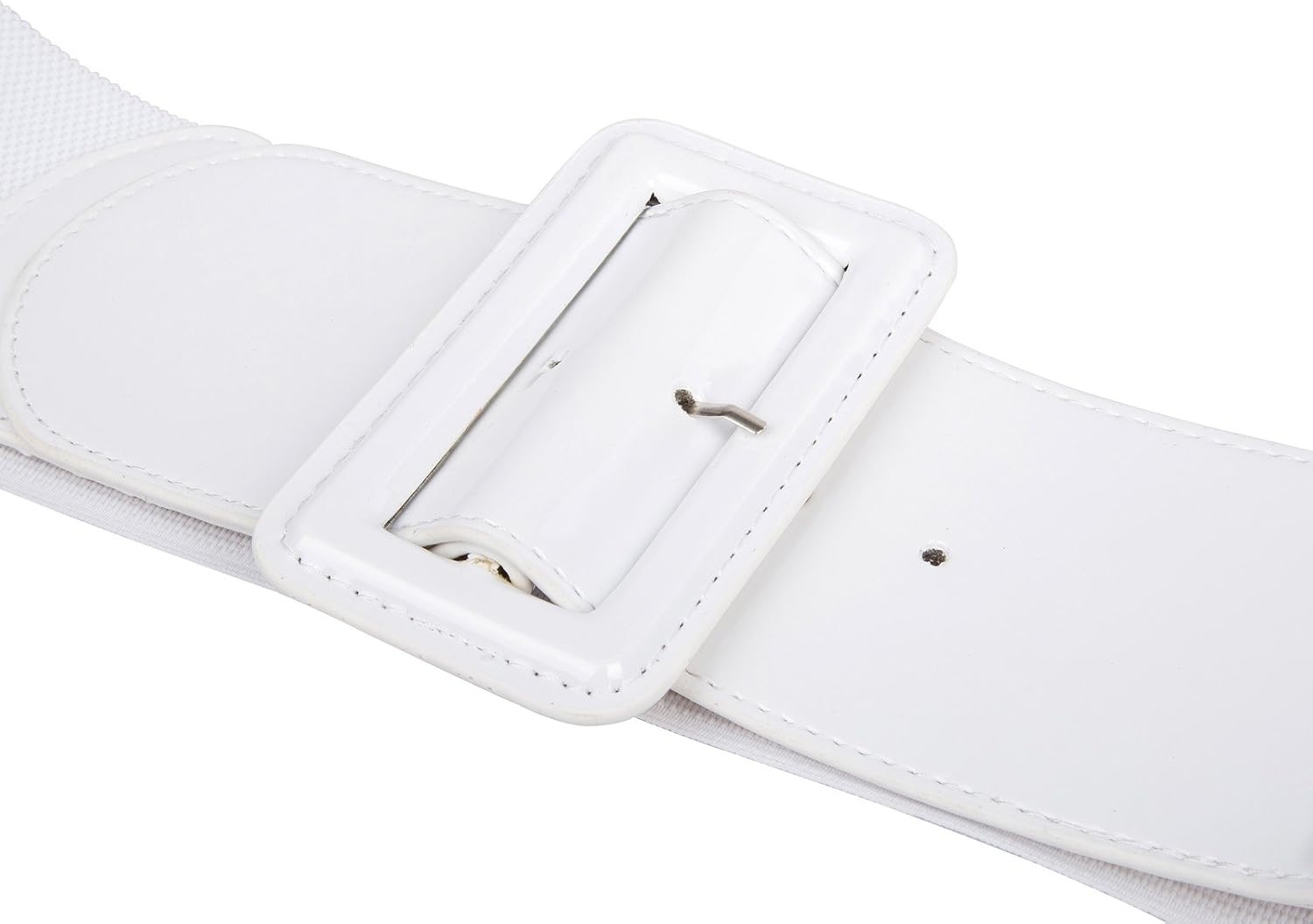 image:imageGRACE KARIN Womens Stretchy Belt 1950s 3 Inch Wide Elastic BeltsBlackwhite