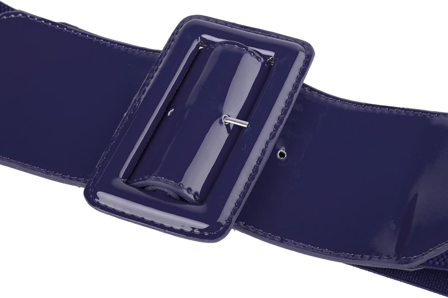 image:imageGRACE KARIN Womens Stretchy Belt 1950s 3 Inch Wide Elastic BeltsNavy Blue