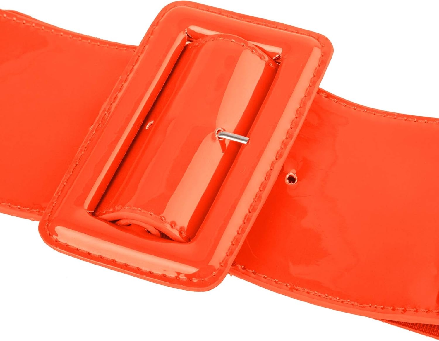 image:imageGRACE KARIN Womens Stretchy Belt 1950s 3 Inch Wide Elastic BeltsOrange