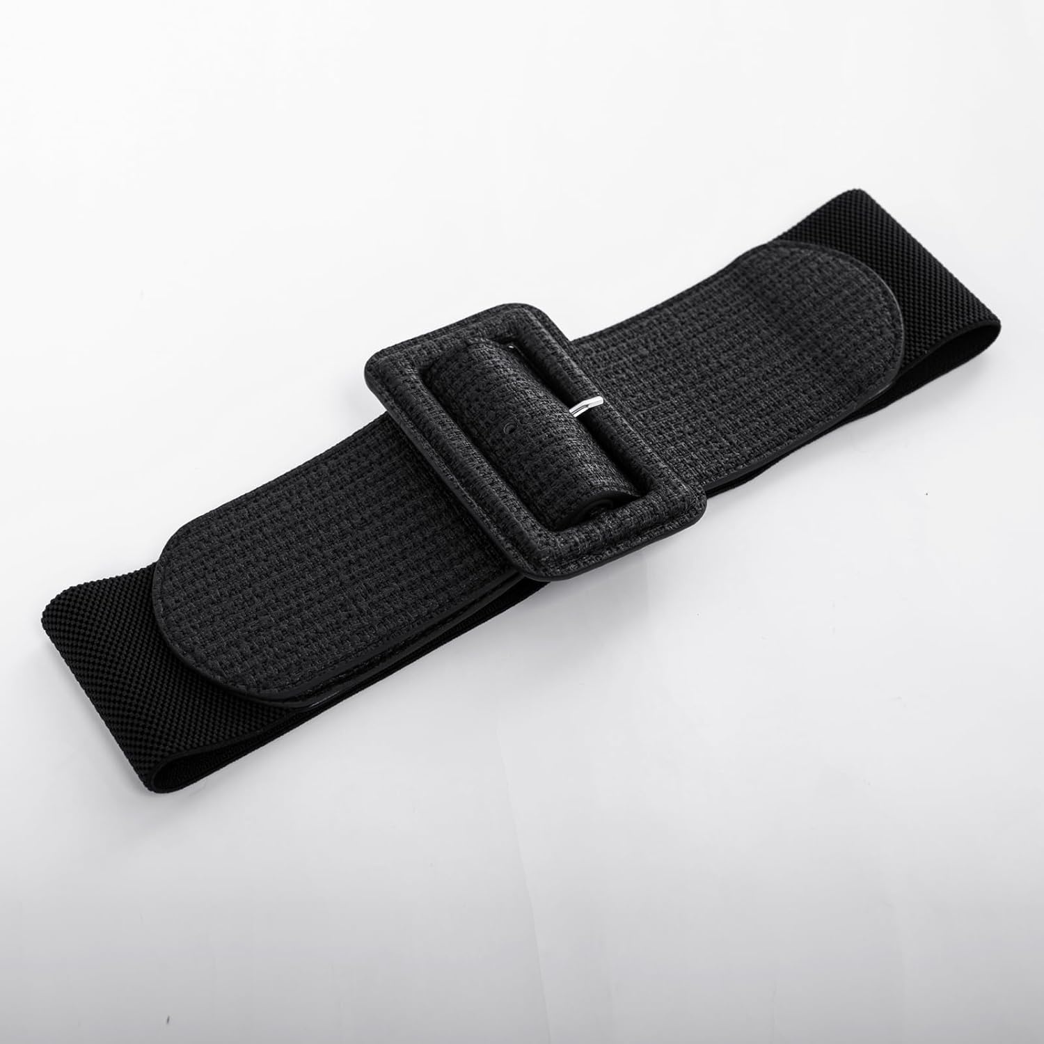 image:imageGRACE KARIN Womens Stretchy Belt 1950s 3 Inch Wide Elastic BeltsRetroblack