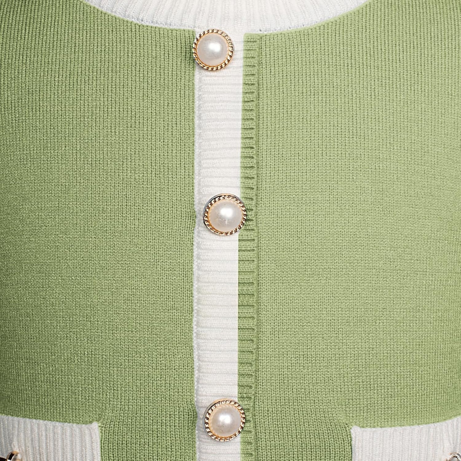 image:imageGRACE KARIN Girls Sweater Fall Dress Long Sleeve Casual Winter Dresses 616 Holiday School Birthday Church Party Elegant Preppy Color Block TweenLight Green