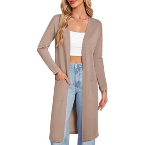 GRACE KARIN Womens Long Cardigan Sweaters Lightweight Open Front Maxi Cardigans for Women Fall Fashion Outfits 2026(Camel)