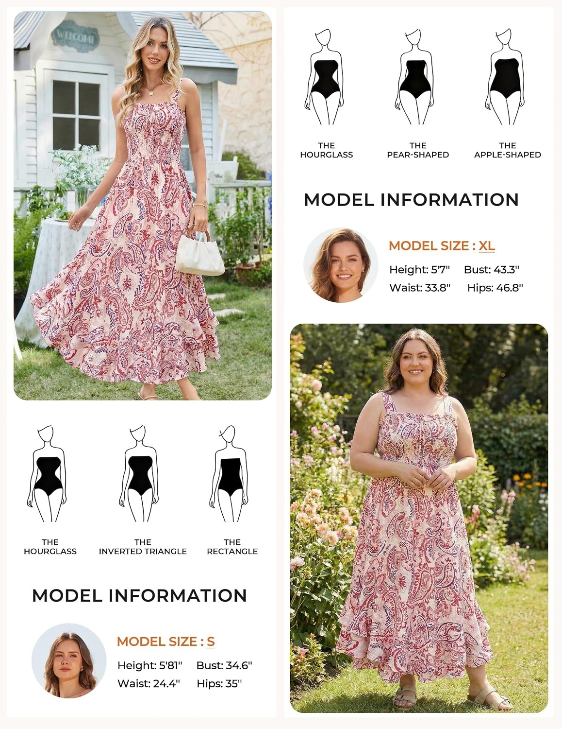image:imageGRACE KARIN Womens 2026 Summer Floral Boho Dresses Square Neck Strapped Swing A Line Sundress Long Maxi Beach Dress Outfits Sleeveless Hawaiian Trendy Fashion ClothesPink Flower