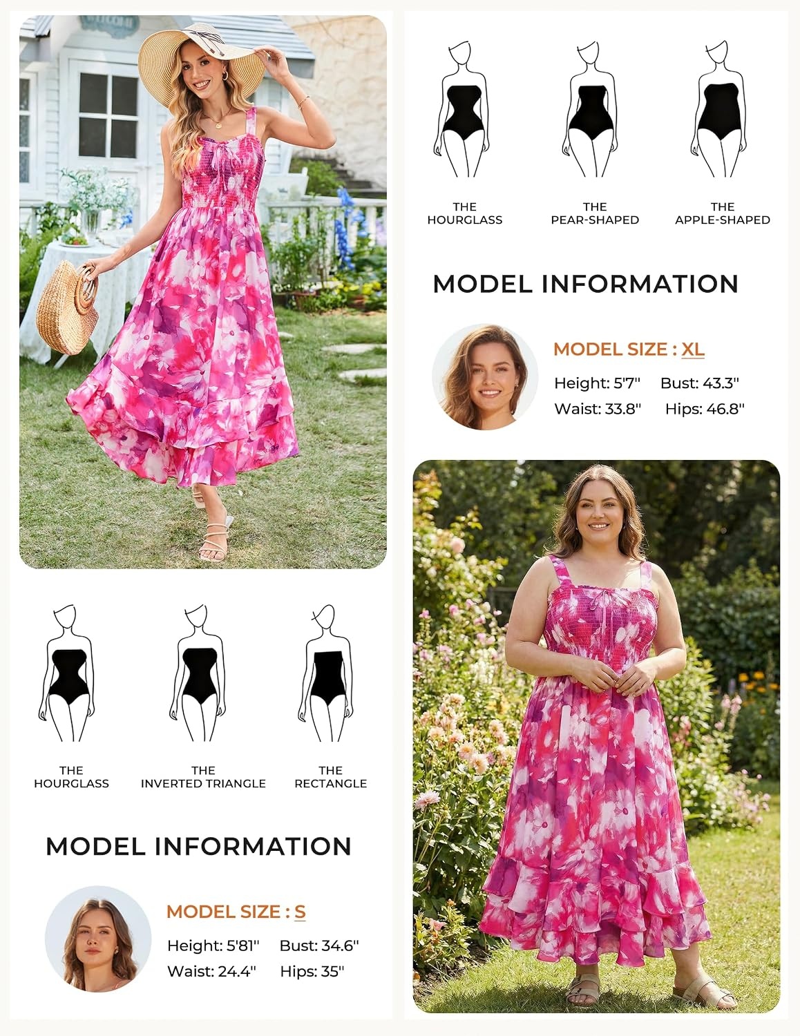 image:imageGRACE KARIN Womens 2026 Summer Floral Boho Dresses Square Neck Strapped Swing A Line Sundress Long Maxi Beach Dress Outfits Sleeveless Hawaiian Trendy Fashion ClothesRose Purple