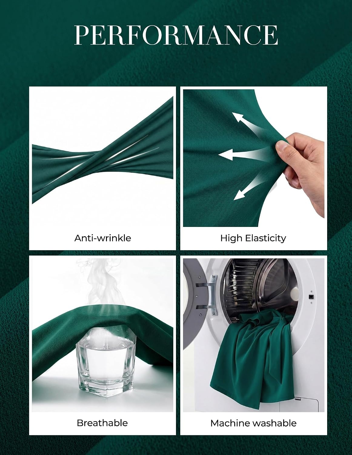 image:imageGRACE KARIN Womens Business Casual Midi Dress Church Work Bodycon Dresses Ruched Waist Ruffle Sleeve Lightweight KneeLength Stretchy WrinkleResistant Elegant for Graduation Teacher FuneralVerdant Green