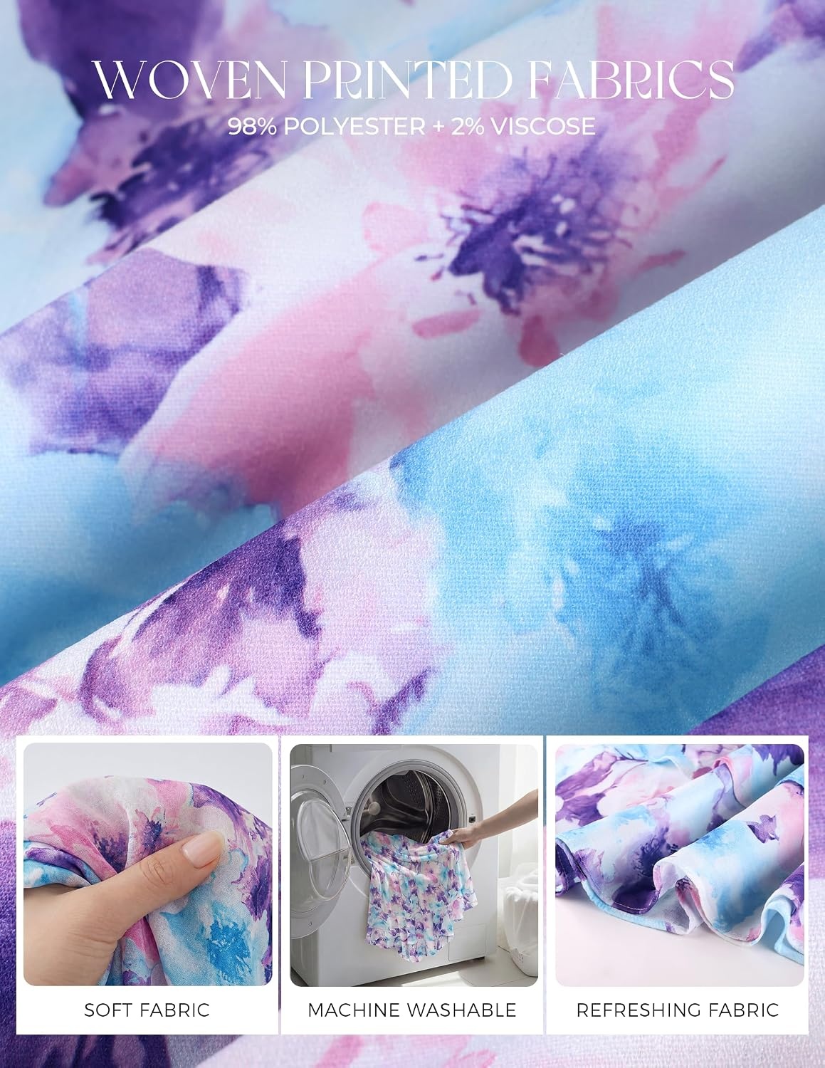 image:imageGRACE KARIN Womens Summer Floral Maxi Sundresses Beach Boho Dress with PocketsSpaghetti StrapV NeckSmocked BackCasual Fashion ClothesVacation OutfitsA Line Long DressBlue Purple Floral