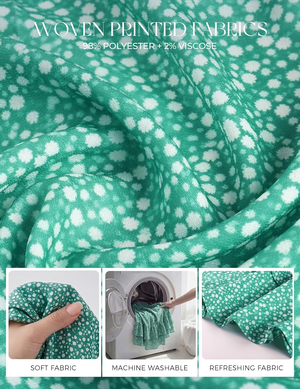 image:imageGRACE KARIN Womens Summer Floral Maxi Sundresses Beach Boho Dress with PocketsSpaghetti StrapV NeckSmocked BackCasual Fashion ClothesVacation OutfitsA Line Long DressGreen Floral