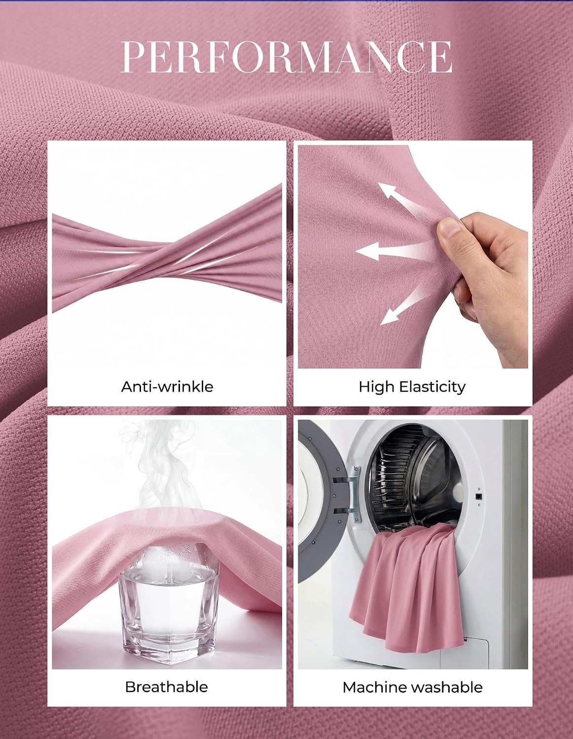 image:imageGRACE KARIN Work Business Midi Flowy Sleeveless Dresses for Women A LineBeltedCollar NeckKnee Lengthwith Pockets ZipperBusiness CausalOfficeChurchFuneralCocktailWeddingProfessionalGray Pink