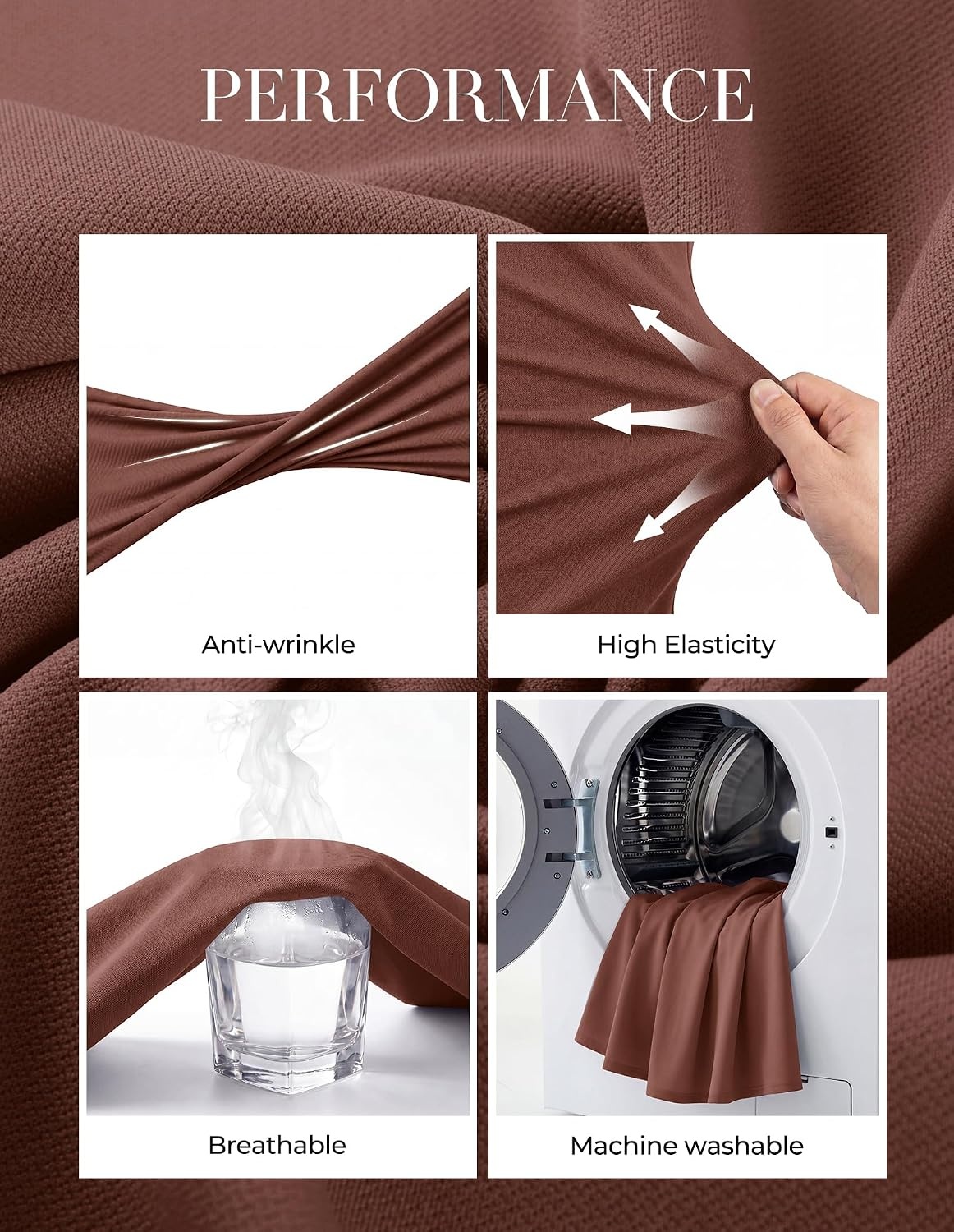 image:imageGRACE KARIN Work Business Midi Flowy Sleeveless Dresses for Women A LineBeltedCollar NeckKnee Lengthwith Pockets ZipperBusiness CausalOfficeChurchFuneralCocktailWeddingProfessionalCoffee
