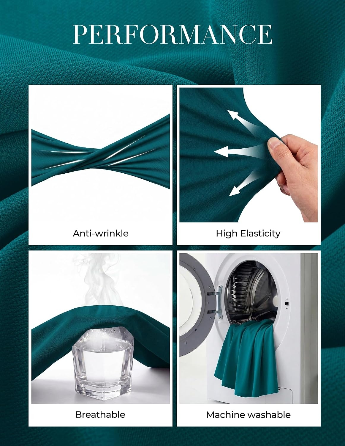 image:imageGRACE KARIN Work Business Midi Flowy Sleeveless Dresses for Women A LineBeltedCollar NeckKnee Lengthwith Pockets ZipperBusiness CausalOfficeChurchFuneralCocktailWeddingProfessionalBlue Green