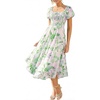 Green Floral
