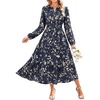 Navy Floral