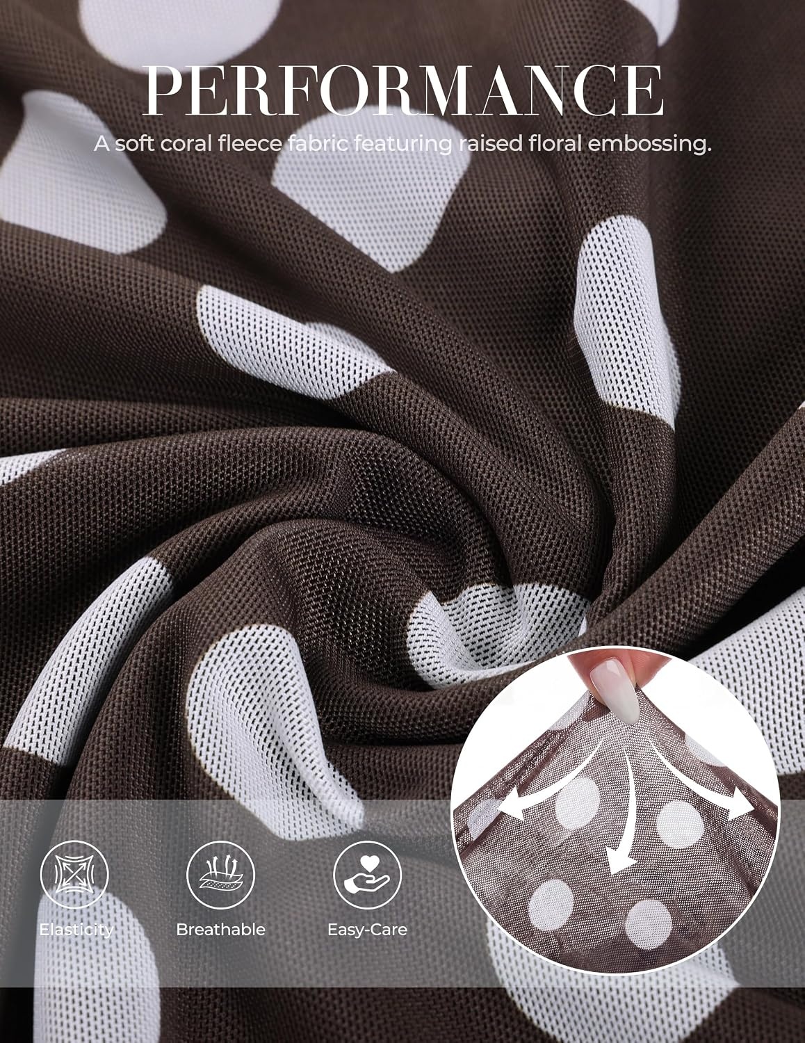 image:imageGRACE KARIN Women One Shoulder Bodycon Floral Wedding Guest Cocktail Dress Elegant Ruched MaxiStretchy MeshBack slitSuitable for FormalEvening PartyPromBridal ShowerSummerFallBrown