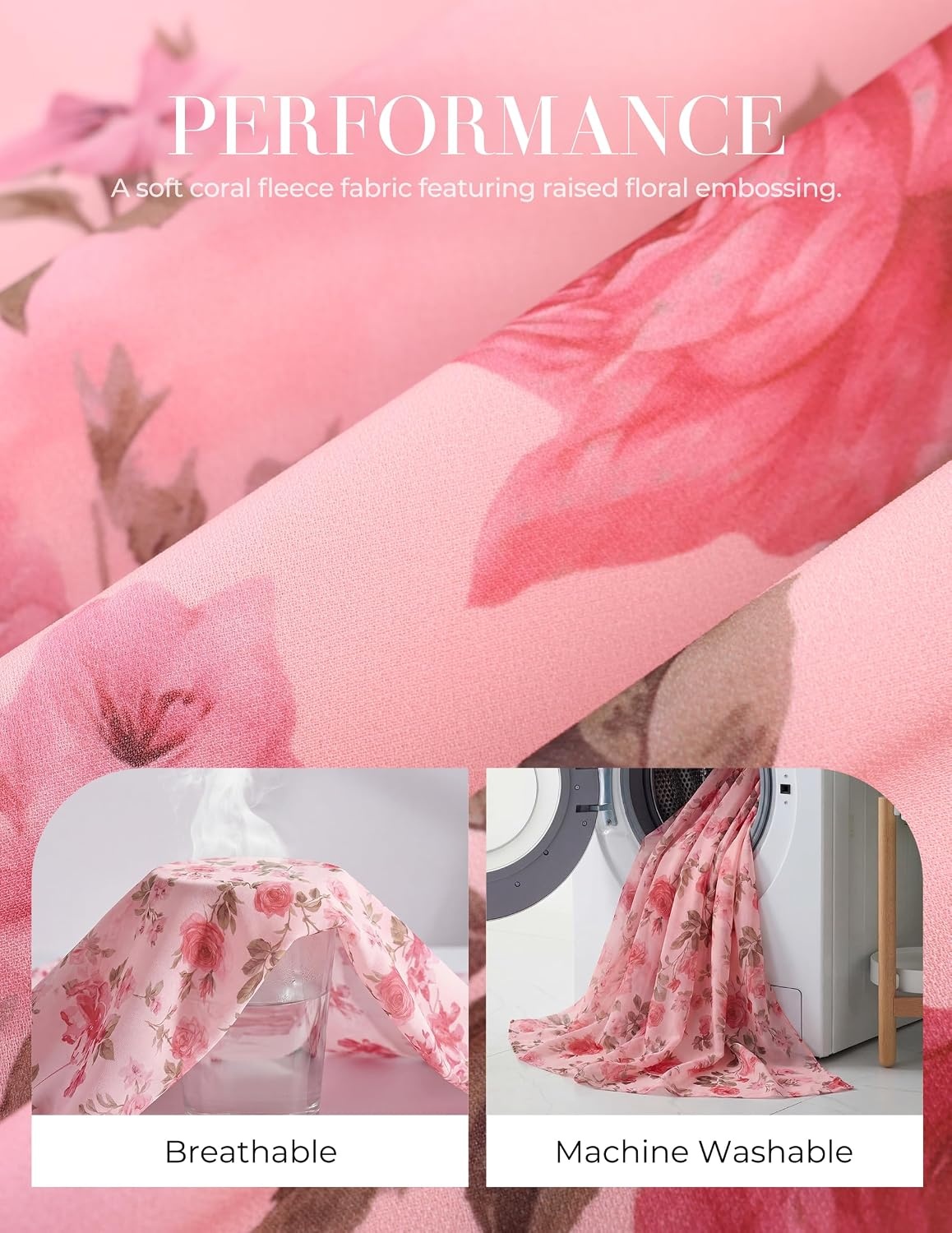 image:imageGRACE KARIN Womens Fall Long Sleeve Floral Wedding Guest Maxi Dress Sweetheart Neck Smocked Long DressChiffonFlowy A Line Outfit with Pocket for FormalTea PartyBridal ShowerBridesmaidPink Floral